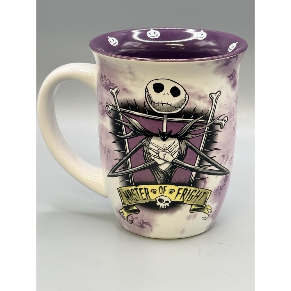 Disney‎ Nightmare Before Christmas Coffee Mug Jack Skellington Master Of Fright